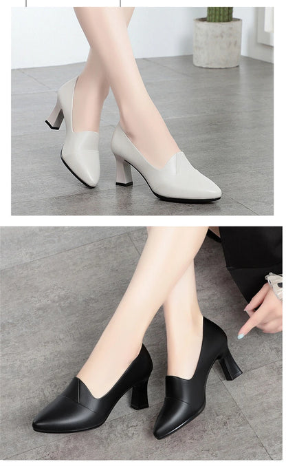 Classic Office Heels – Comfortable Spring/Autumn Footwear