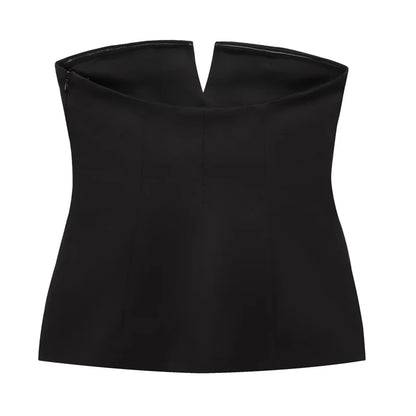 Sexy backless summer corset tank top