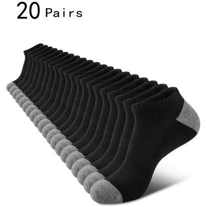 Sweat-absorbing, odor-proof casual socks