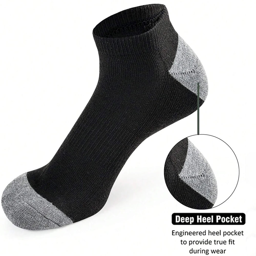 Sweat-absorbing, odor-proof casual socks