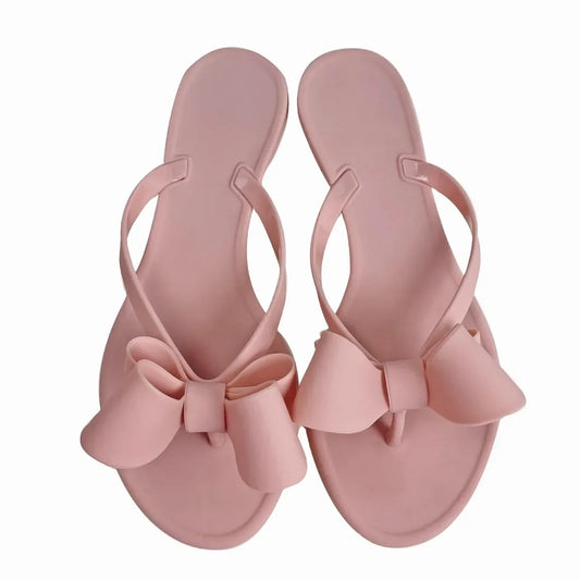 Women’s Sweet Beach Slippers – Anti-Slip Pull-On Flats