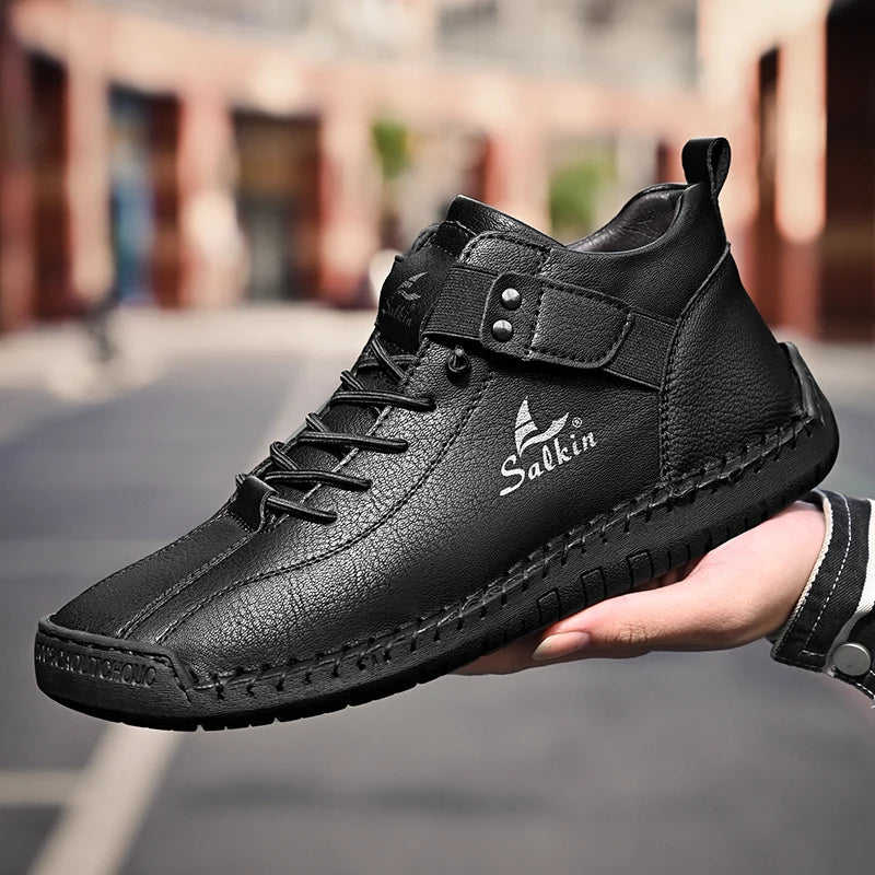 Breathable sneakers and ankle boots for men