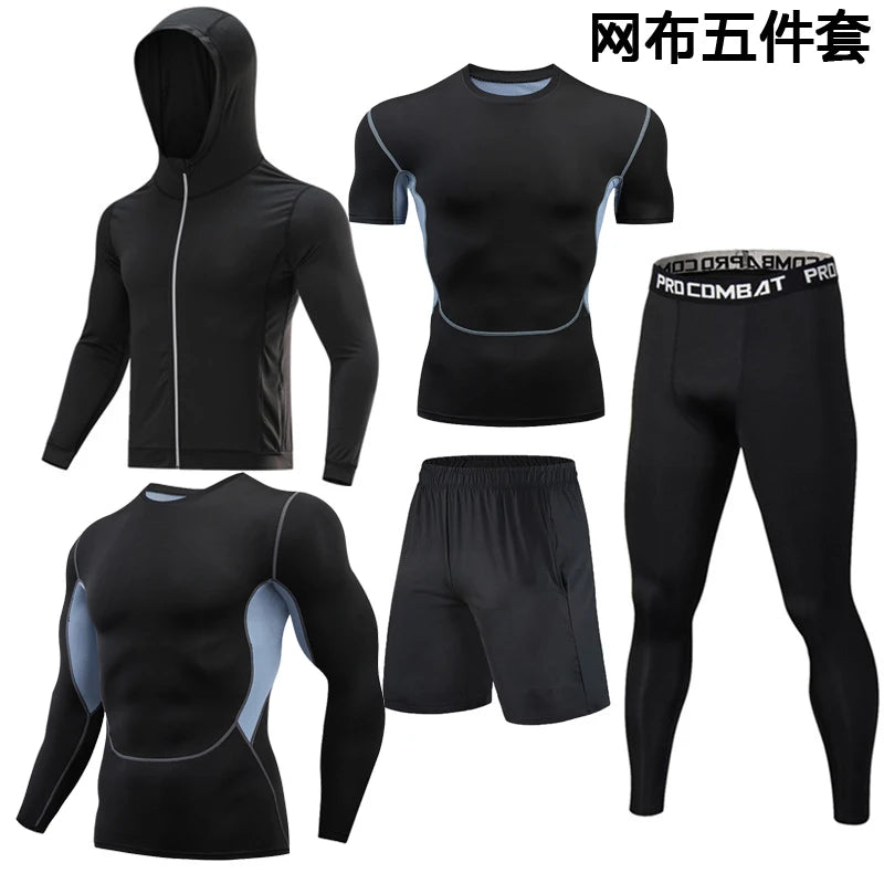 Performance suit for men’s sports and workouts
