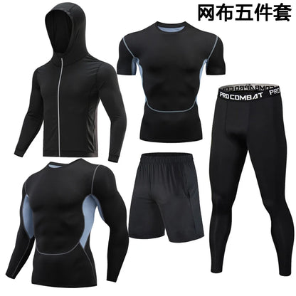 Performance suit for men’s sports and workouts