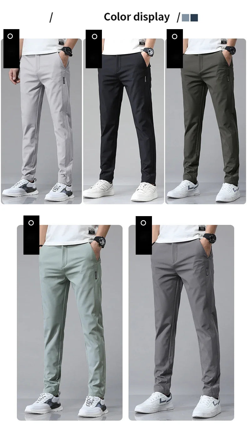 Breathable spring/summer golf and sports trousers