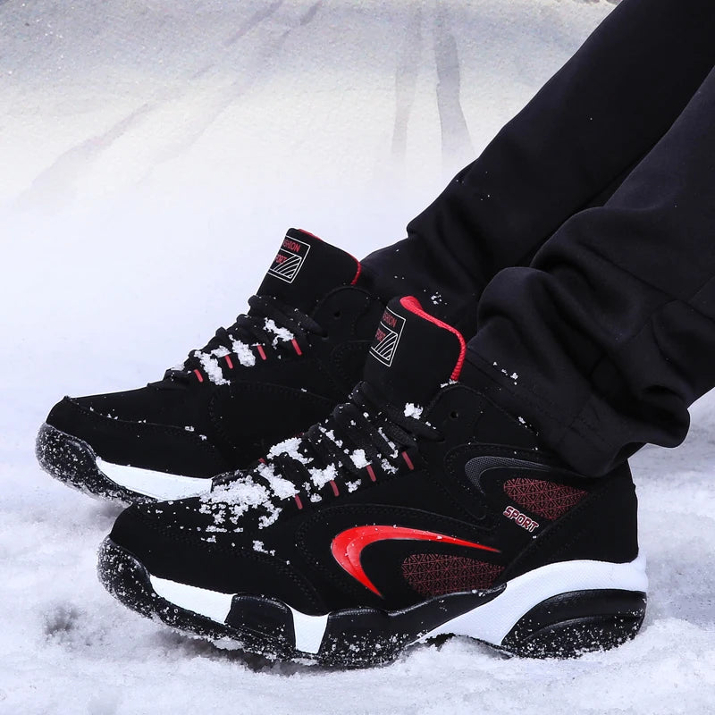 Men’s winter snow shoes, warm and non-slip