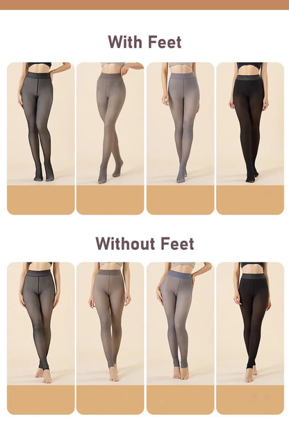 Fleece Thermal Leggings – High Waist, Cozy & Stretch
