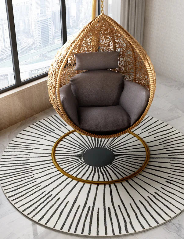 Plush, fluffy area rug—luxurious and soft for your living room, bedroom, or lounge
