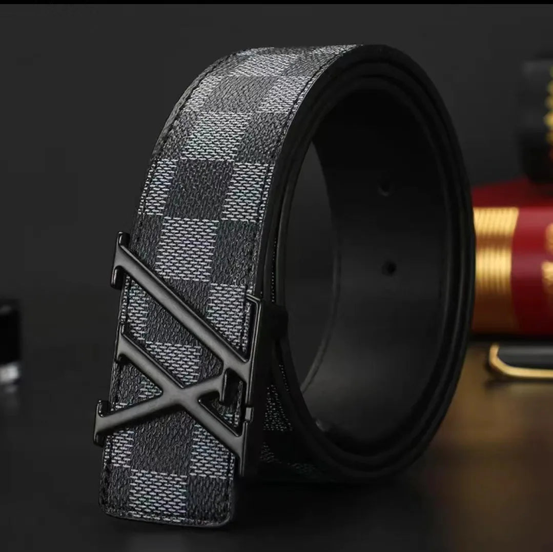 Genuine cowhide business and casual waistband