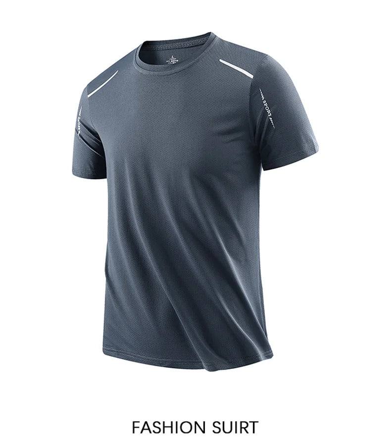 Men’s quick-dry running and outdoor sports T-shirt