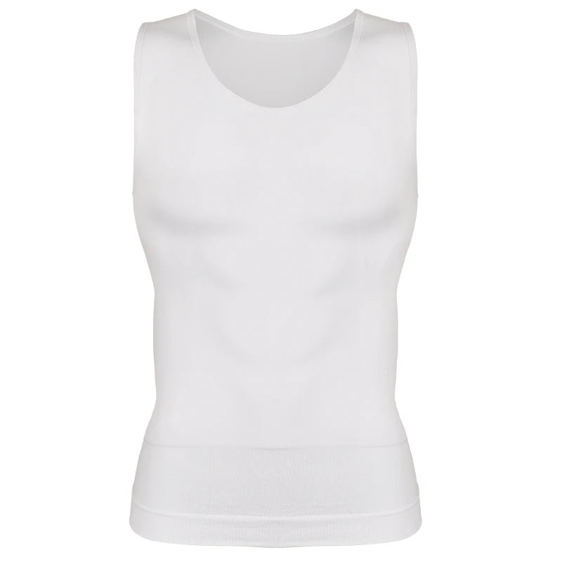 Men’s slim compression top for body shaping