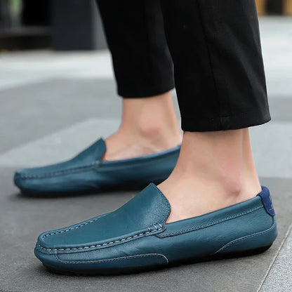 Stylish men’s classic moccasins for work and outings