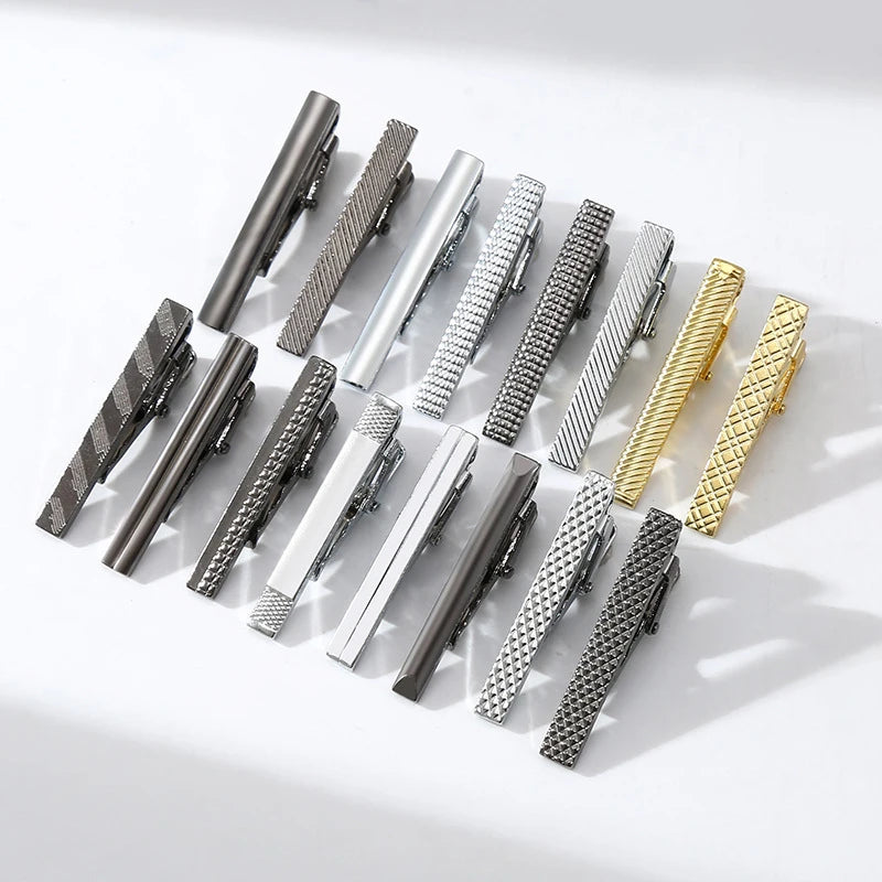 Elegant crystal tie bar for gentleman’s accessories