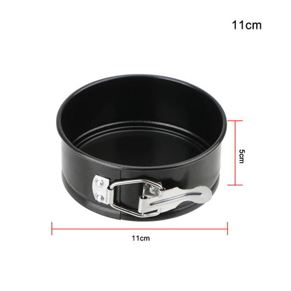 Removable-bottom round cake pan—non-stick carbon steel bakeware