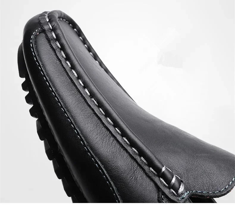 Stylish men’s classic moccasins for work and outings