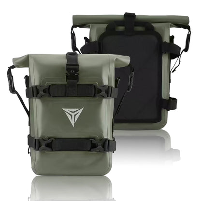 Compact protective bag for motorcycle maintenance gear