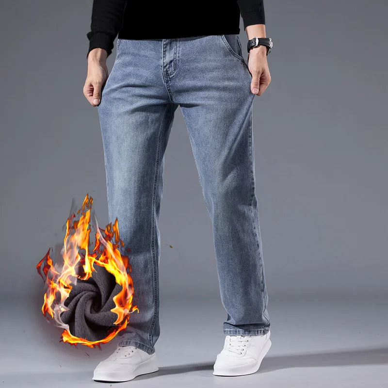 Men’s autumn/winter sport jogger pants, loose fit