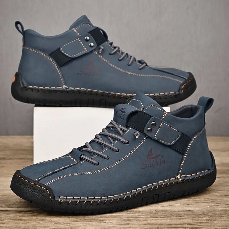 Breathable sneakers and ankle boots for men