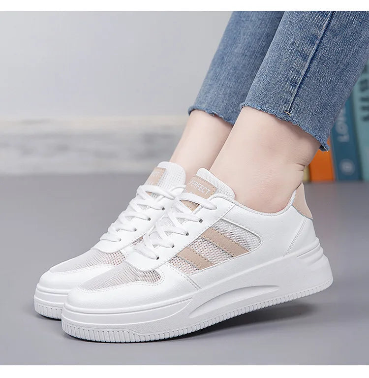 Trendy Thick-Soled Sneakers – Stylish Women’s Summer Shoes