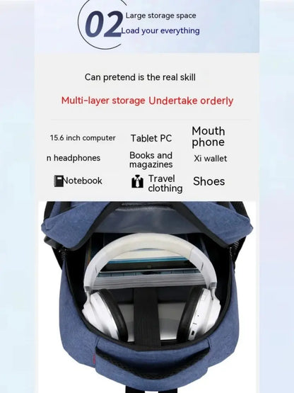 Men’s large-capacity travel backpack
