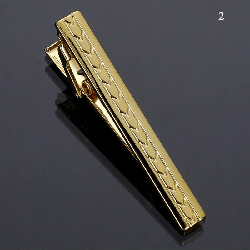 Elegant crystal tie bar for gentleman’s accessories