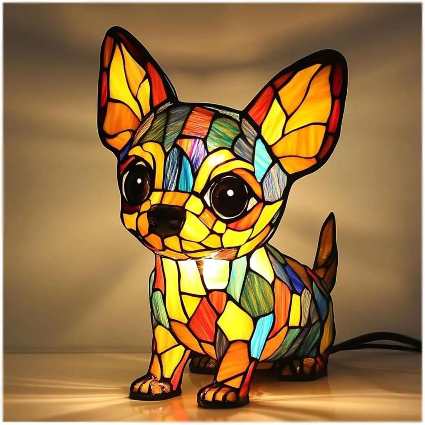 Fun & Artistic Dog-Shaped Decorative Night Light