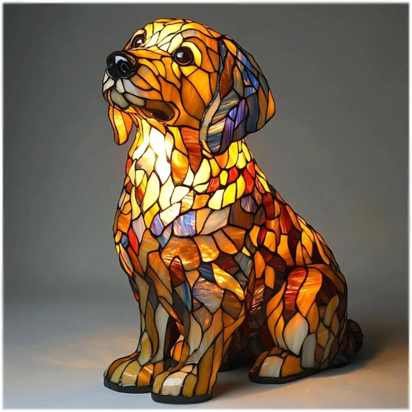 Fun & Artistic Dog-Shaped Decorative Night Light