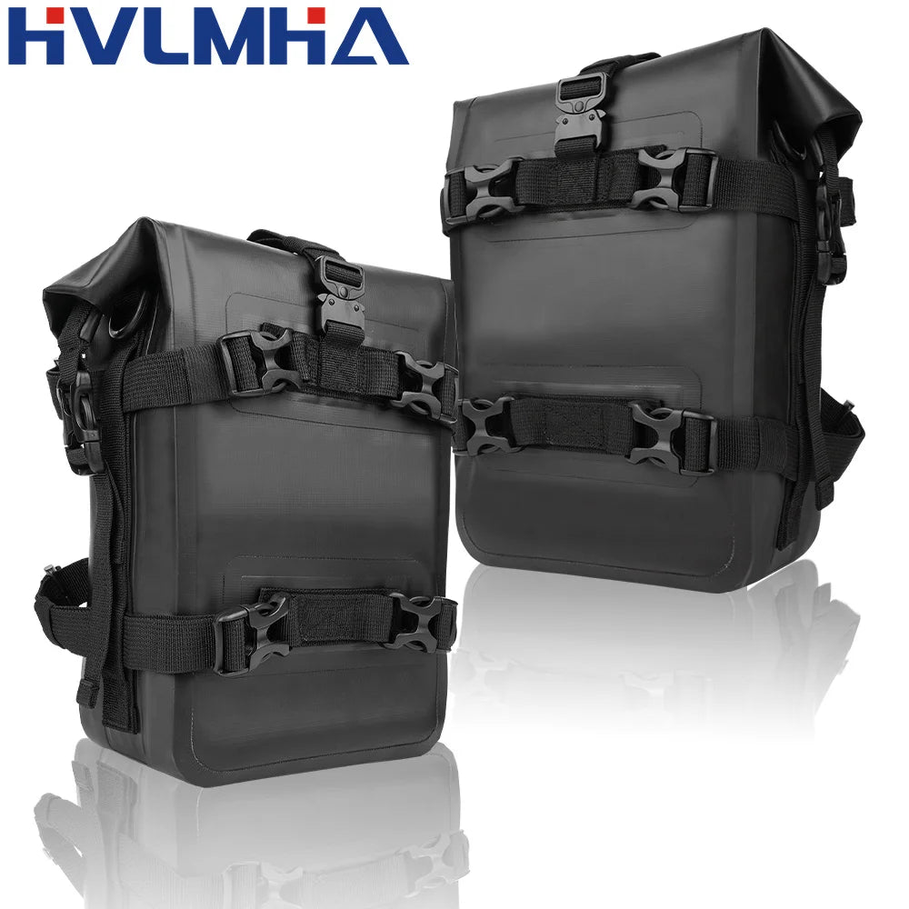 Compact protective bag for motorcycle maintenance gear