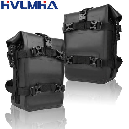 Compact protective bag for motorcycle maintenance gear