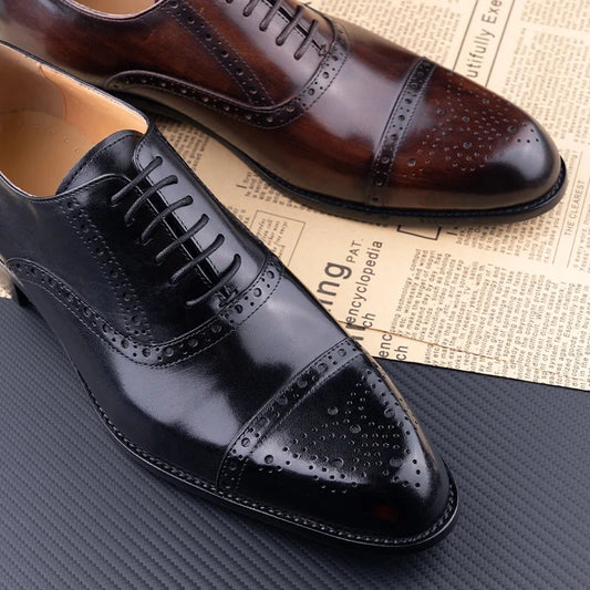 Handmade formal shoes for office, wedding, and parties