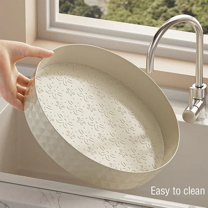 360° rotating spice rack tray for easy cabinet organization; non-slip design