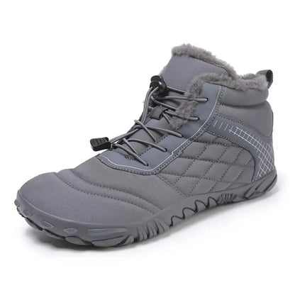Winter Snow Boots – Warm Fur Lined, Non-Slip Barefoot Style