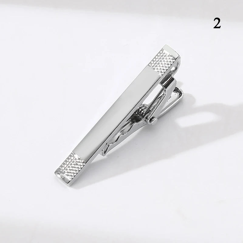 Elegant crystal tie bar for gentleman’s accessories