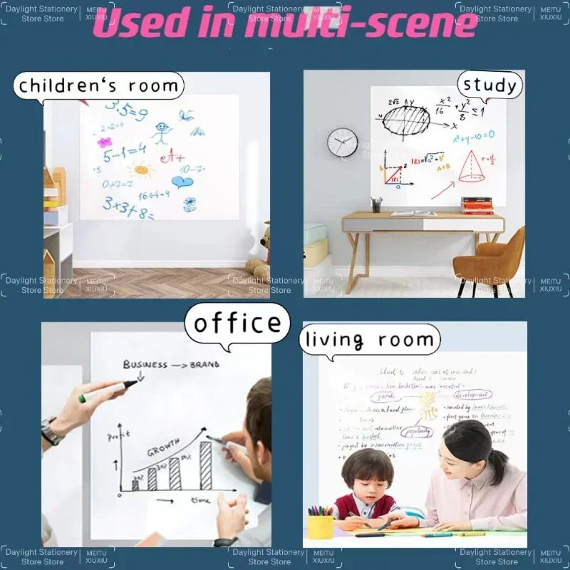 Magnetic dry erase board for fridge—perfect for reminders and memos