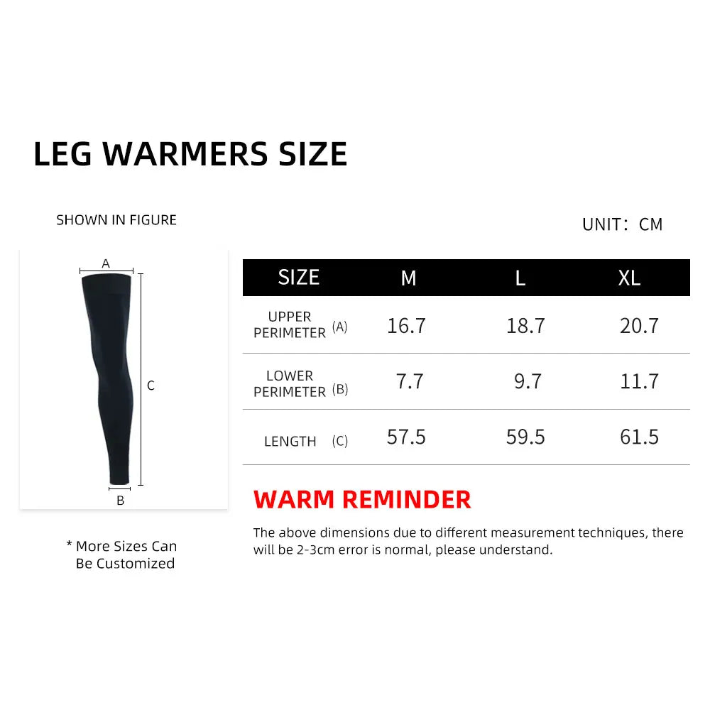 Soft fleece MTB bike and sports leggings