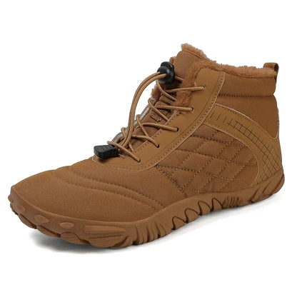 Winter Snow Boots – Warm Fur Lined, Non-Slip Barefoot Style