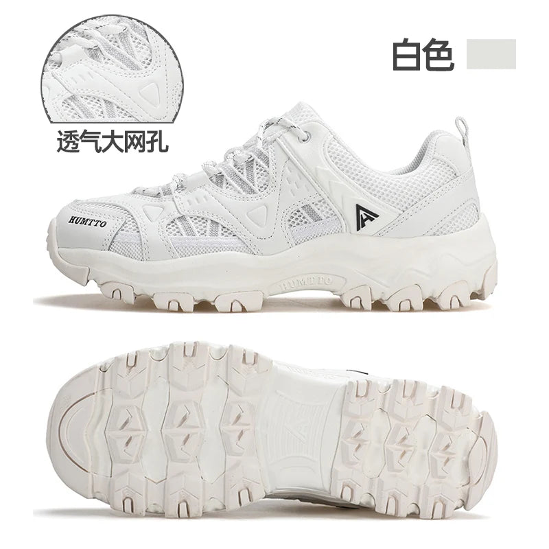 Unisex Outdoor Sneakers Wear-resistant Hiking Shoes For Men Women Non-Slip Tactical Climbing Shoes Breathable Trekking Sneakers