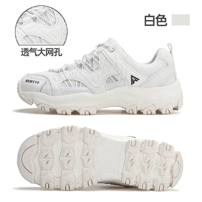 Unisex Outdoor Sneakers Wear-resistant Hiking Shoes For Men Women Non-Slip Tactical Climbing Shoes Breathable Trekking Sneakers