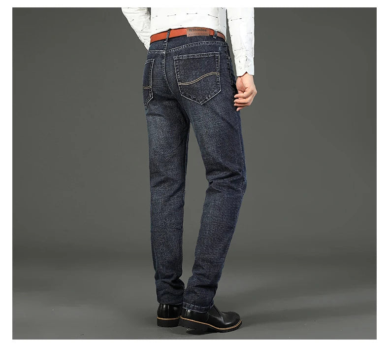 Classic blue & black fashion jeans for men