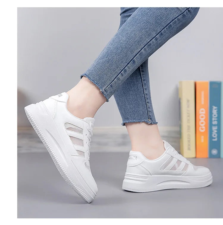 Trendy Thick-Soled Sneakers – Stylish Women’s Summer Shoes