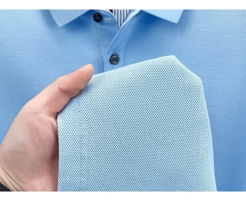 Men’s 100% cotton short sleeve polo shirt