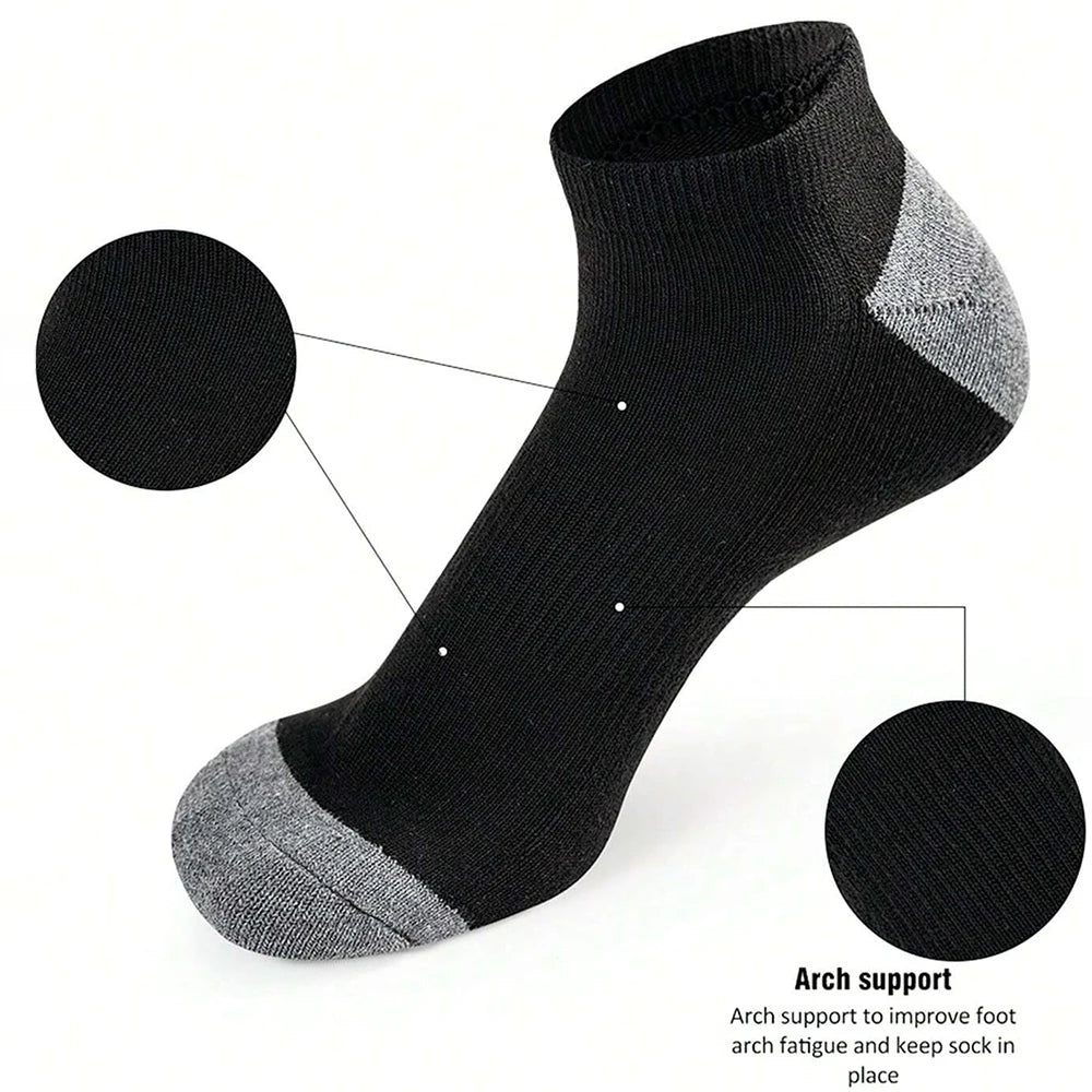 Sweat-absorbing, odor-proof casual socks