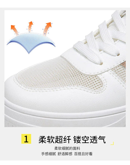 Trendy Thick-Soled Sneakers – Stylish Women’s Summer Shoes
