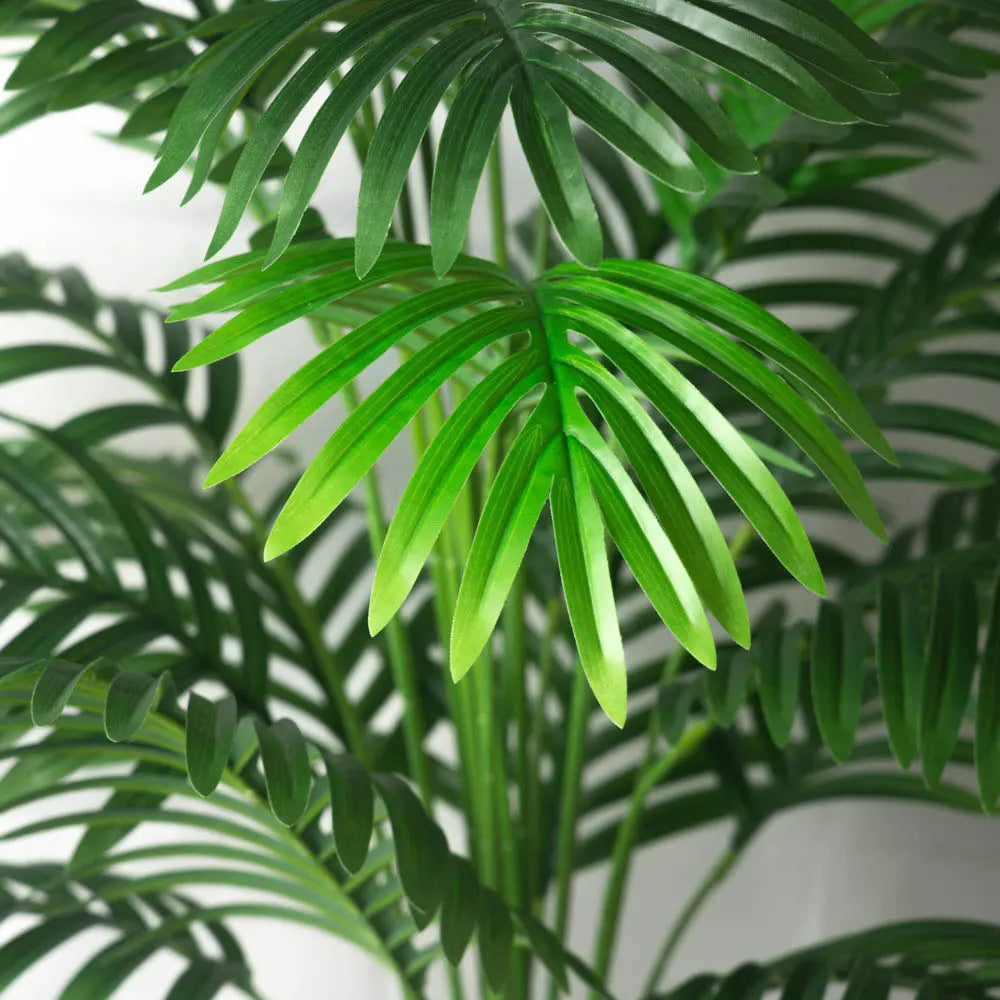 Tropical-style artificial tree—perfect for living room or patio décor