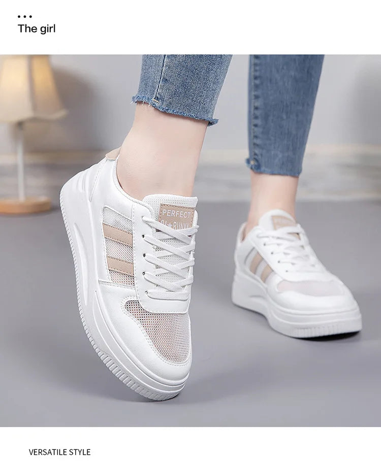 Trendy Thick-Soled Sneakers – Stylish Women’s Summer Shoes