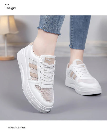 Trendy Thick-Soled Sneakers – Stylish Women’s Summer Shoes