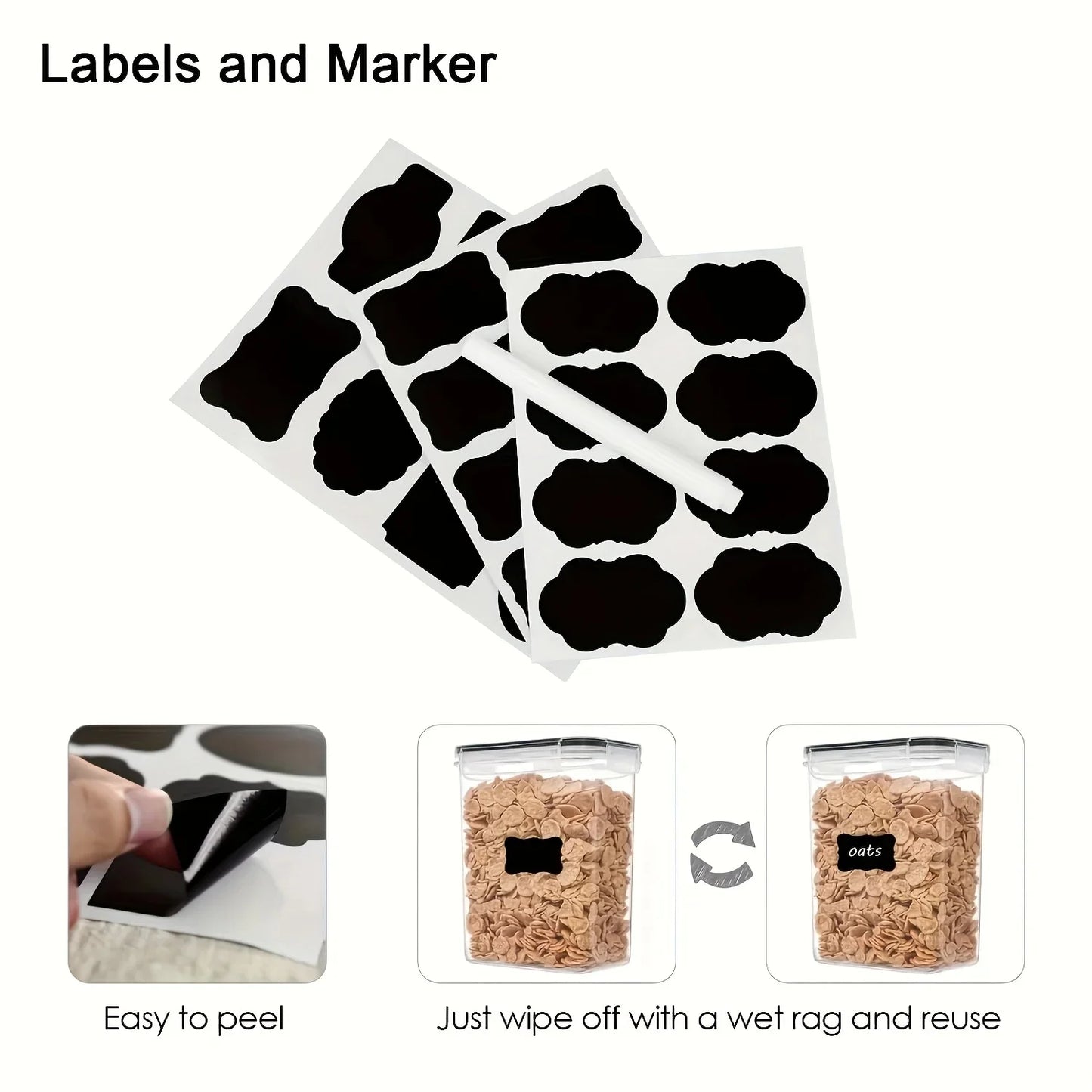 BPA-free sealed container for dry food storage