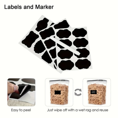 BPA-free sealed container for dry food storage