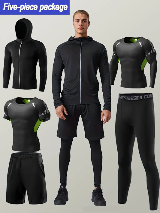 Performance suit for men’s sports and workouts