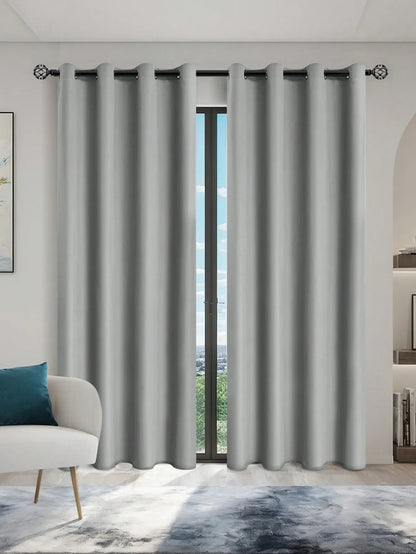 Privacy Drapes for Bedroom, Living Room,100% Blackout Curtains with Grommets.